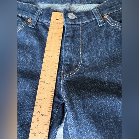 7 for all Mankind women’s straight leg dark wash denim size 29 jeans - Picture 9 of 11